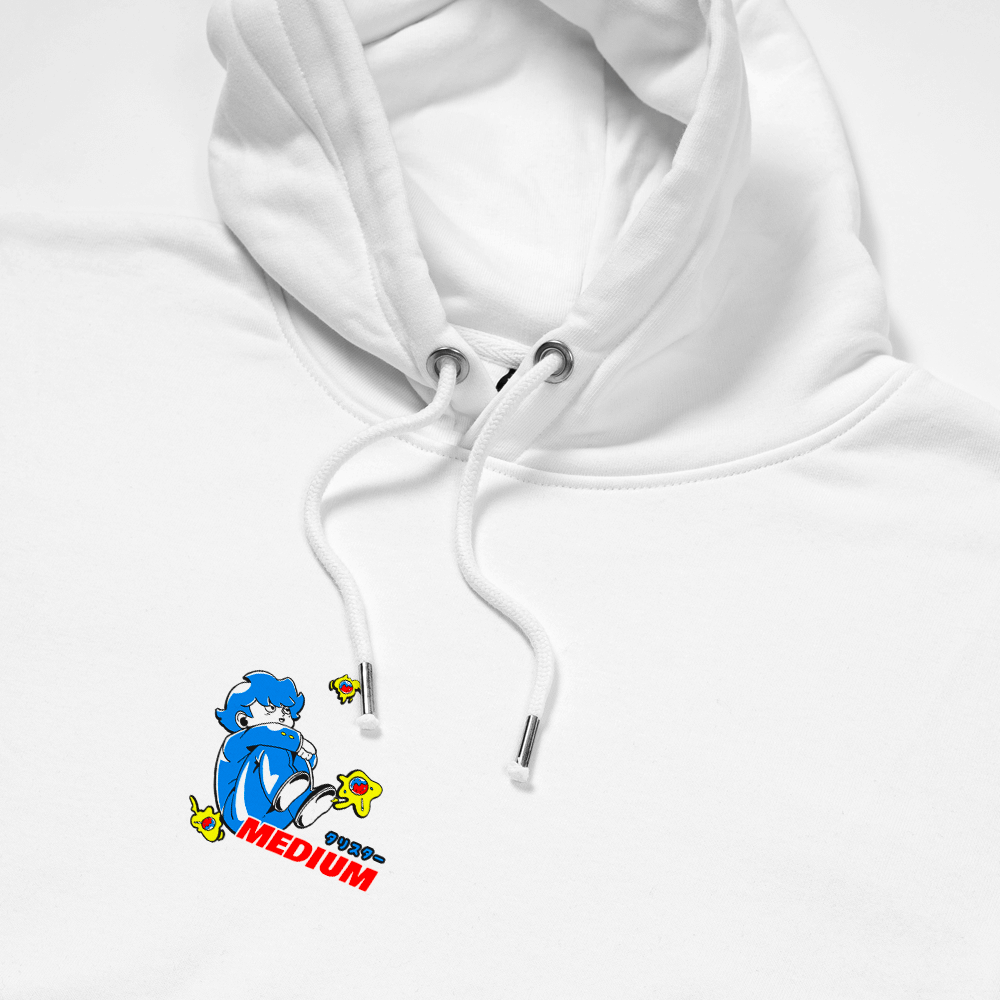 hoodie white